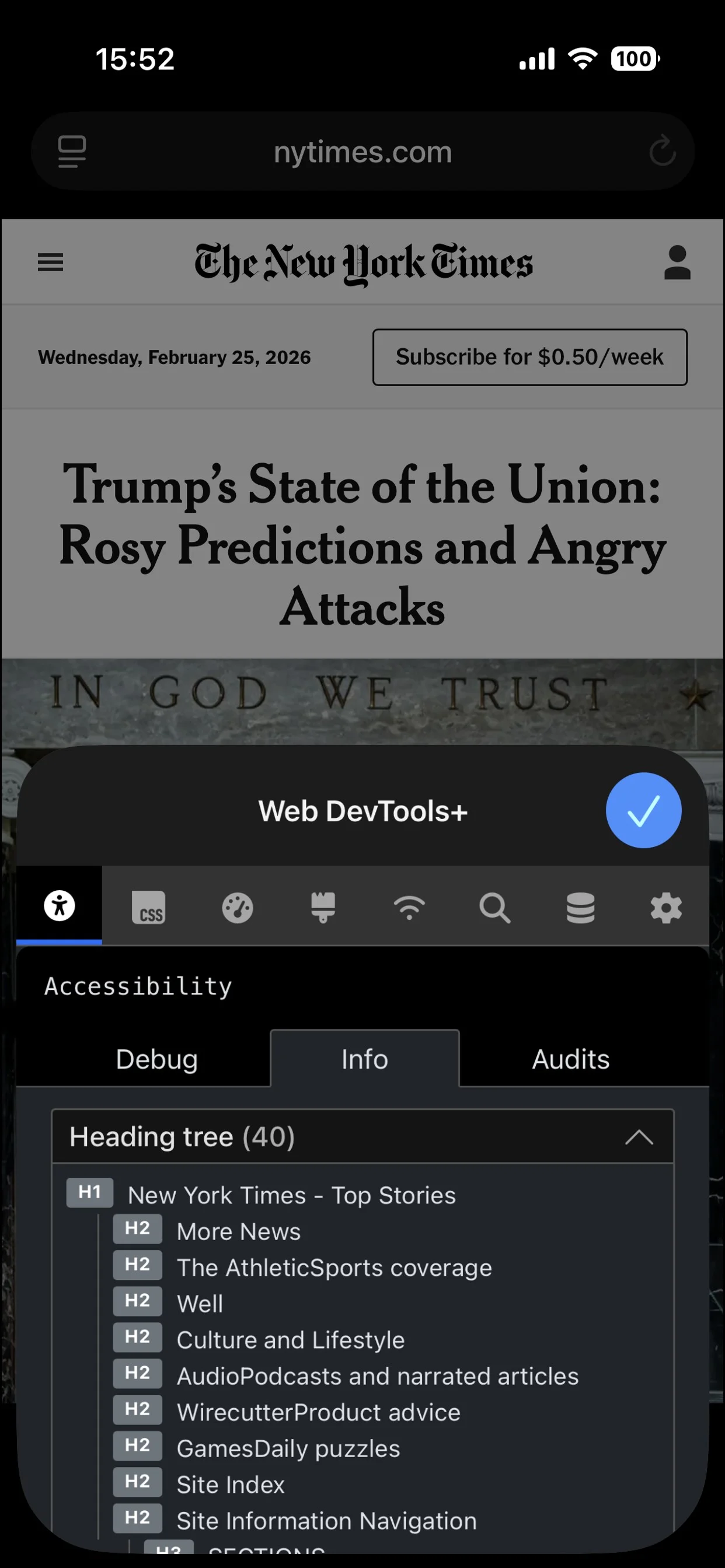 Web DevTools+ screenshot 6