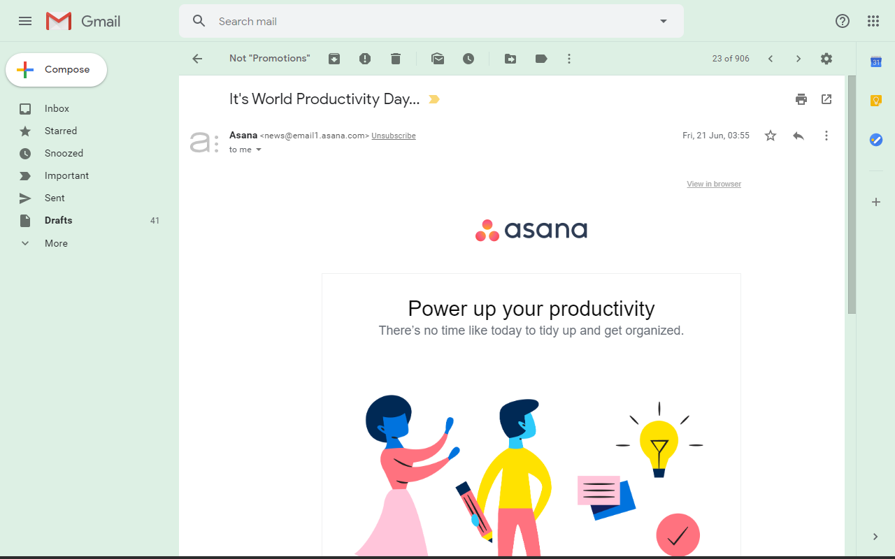 Sender Avatar Icons for Gmail screenshot
