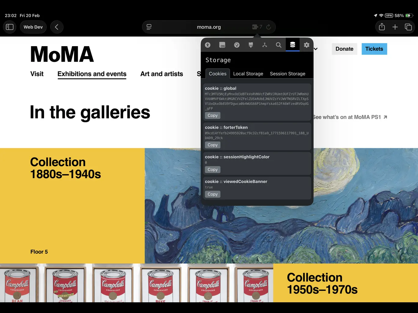 Web DevTools+ screenshot